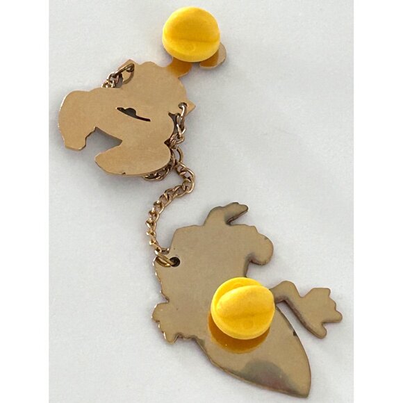 Odyssey of the Mind Florida FL Flamingo Boat Parasailing Pin 2 Set - Picture 4 of 4